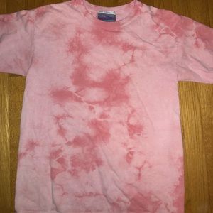 Pink Tie-dye T-shirt